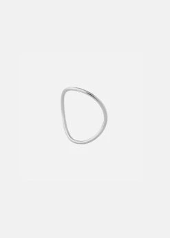 Kara Yoo: Wave Stacking Ring - Sterling Silver
