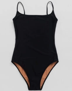 Nu Swim: Noodle Thin Strap One Piece - XL, XXL 6 Nu Swim: Noodle Thin Strap One Piece - XL, XXL -Azaleas Nyc Store S30NoodleSuit Front