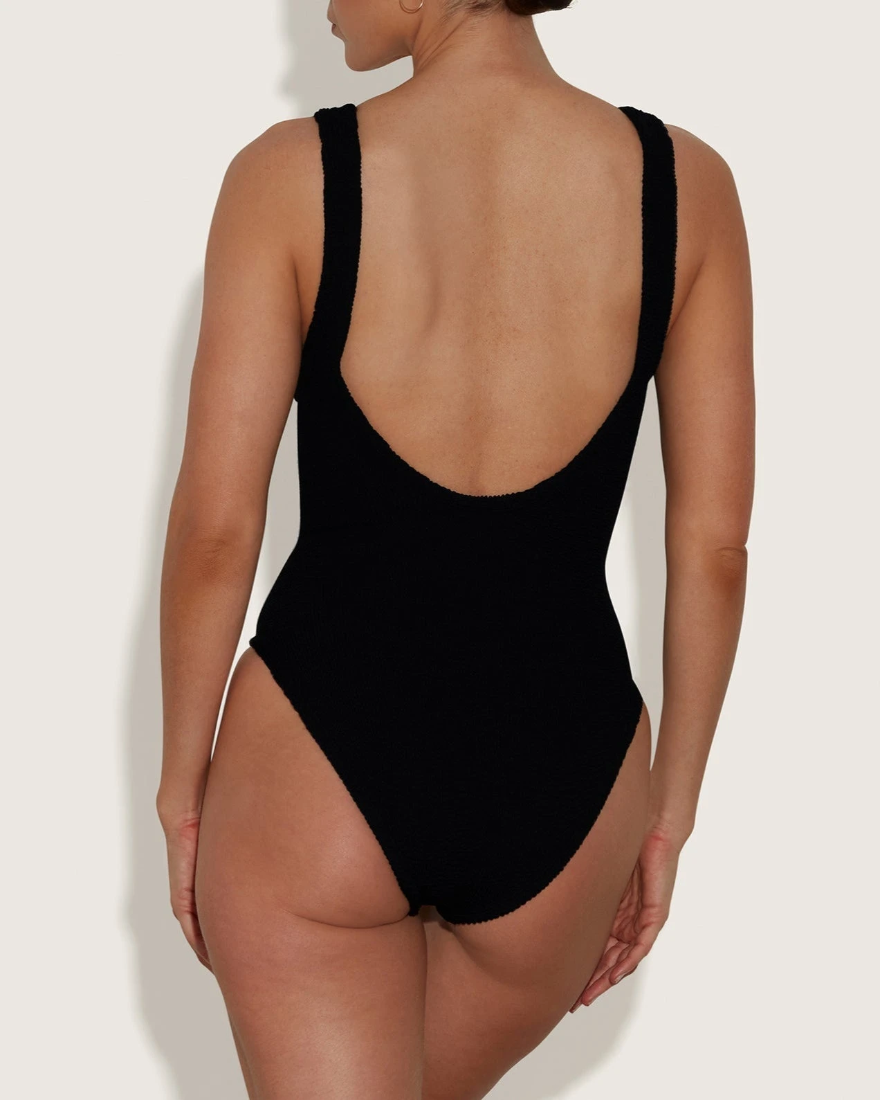 Hunza G: Sadie Plunge One Piece - Black Hunza G: Sadie Plunge One Piece - Black -Azaleas Nyc Store SADIE SWIM BLACK BC