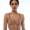 Ownbrown: Plunge V Wire Mesh Bra - Amani -Azaleas Nyc Store ScreenShot2023 03 18at5.36.23PM