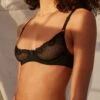Duet By Timpa: Lace Demi Bra - Black -Azaleas Nyc Store TIMPA Lifestyle 202166152