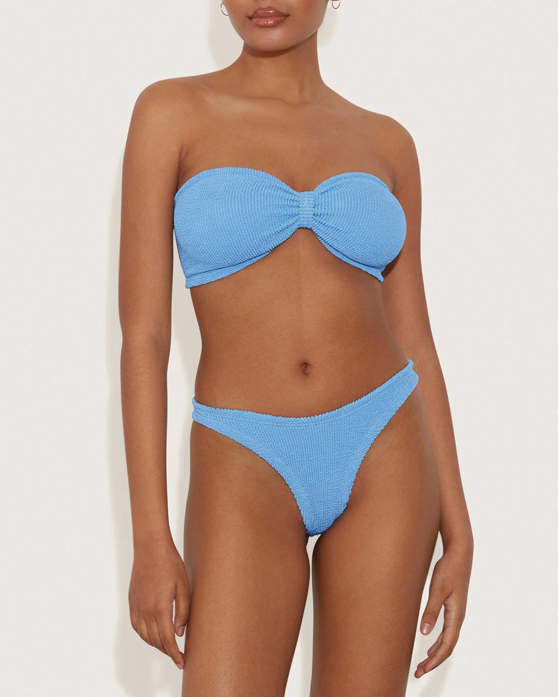 Hunza G: Tina Strapless Bikini Set - Cornflower Hunza G: Tina Strapless Bikini Set - Cornflower -Azaleas Nyc Store Tina Bikini cff