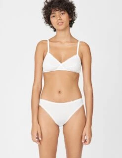 Araks: Antonia Cotton Bralette - White 5 Araks: Antonia Cotton Bralette - White -Azaleas Nyc Store antonia3