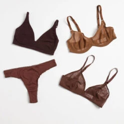Ownbrown: Plunge V Wire Mesh Bra - Yemoya 4 Ownbrown: Plunge V Wire Mesh Bra - Yemoya -Azaleas Nyc Store azaleas 053122 028.crop 1200x1200 defc3b85 99a7 4d4f 8cf1 178d30eac8de