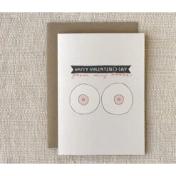 V Day Boobs Card
