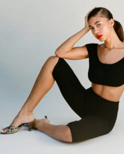 Gil Rodriguez: Capri Legging - Black -Azaleas Nyc Store capri black 2 800x f49728ab 5aae 4e16 a2b2 a40451c9e6b8
