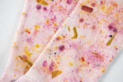 Dyekween: Abstract Bundle Dyed Cotton Crew Socks - Abstract Pink -Azaleas Nyc Store cottonsock abstract pinkDetail0036 2