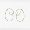 8.6.4: Curlicue Wire Threader Earrings -Azaleas Nyc Store ea121