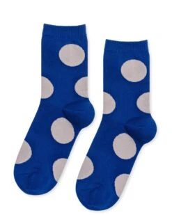 Hansel From Basel: Rie Crew Sock - Cobalt -Azaleas Nyc Store hfb 100813 rie crew cobalt