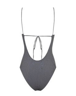 Pale Swimwear: Hortense Ruched One Piece - Vichy -Azaleas Nyc Store hortensevichyback