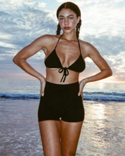 Gil Rodriguez: Benton Hot Short - Black -Azaleas Nyc Store hot short 1 1206x1800 87466fa1 a749 4673 a0fe 7ca5b85151d0