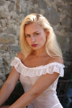 Toru & Naoko: Marmalade Michelle Flutter Sleeve Nightie - White 4 Toru & Naoko: Marmalade Michelle Flutter Sleeve Nightie - White -Azaleas Nyc Store michelle dress white2 2048x2048 fbe005ba faf9 4748 93b2 9cf2cdb4e36a