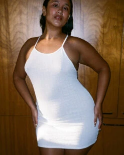 Gil Rodriguez: Pointelle Micro Mini Dress - White -Azaleas Nyc Store miro dress white 1 1206x1800 98af9b1d 8937 4b95 b8ca 81342c092ecf