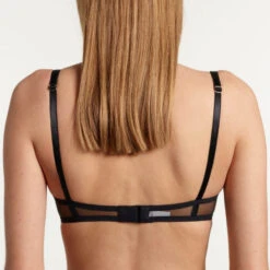 Yasmine Eslami: Jeanne Mesh Underwire Bra - Black -Azaleas Nyc Store ph ye aw2122 eshop2171 scaled 1