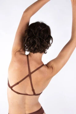 La Fille D'O: Fast Girls Mono Wire V Bra - Chocolate 7 La Fille D'O: Fast Girls Mono Wire V Bra - Chocolate -Azaleas Nyc Store sRGB medium fast girls chocolate irina4