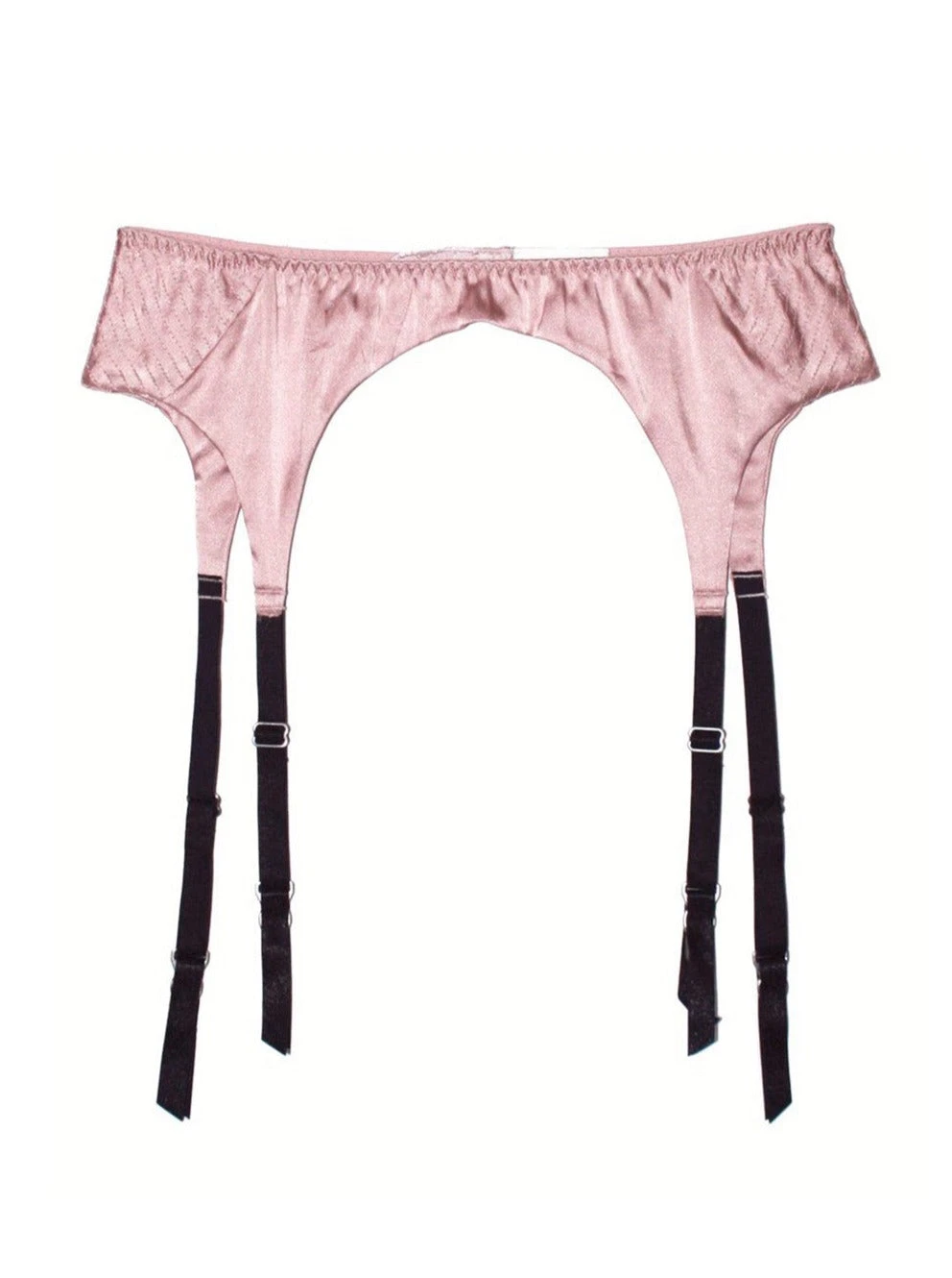 Fleur du Mal: Satin Top Stitch Garter Belt - Rose Fleur Du Mal: Satin Top Stitch Garter Belt - Rose -Azaleas Nyc Store satingarterrosepinkflat1 2200x2200 crop center 182db29b b8f0 43f6 8139 a0c1b14431bb