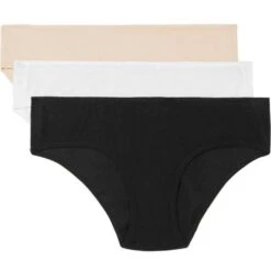 Skin: Organic Cotton Boyshort Brief - White -Azaleas Nyc Store skin3
