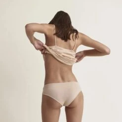 Skin: Organic Cotton Boyshort Brief - White -Azaleas Nyc Store skinboy