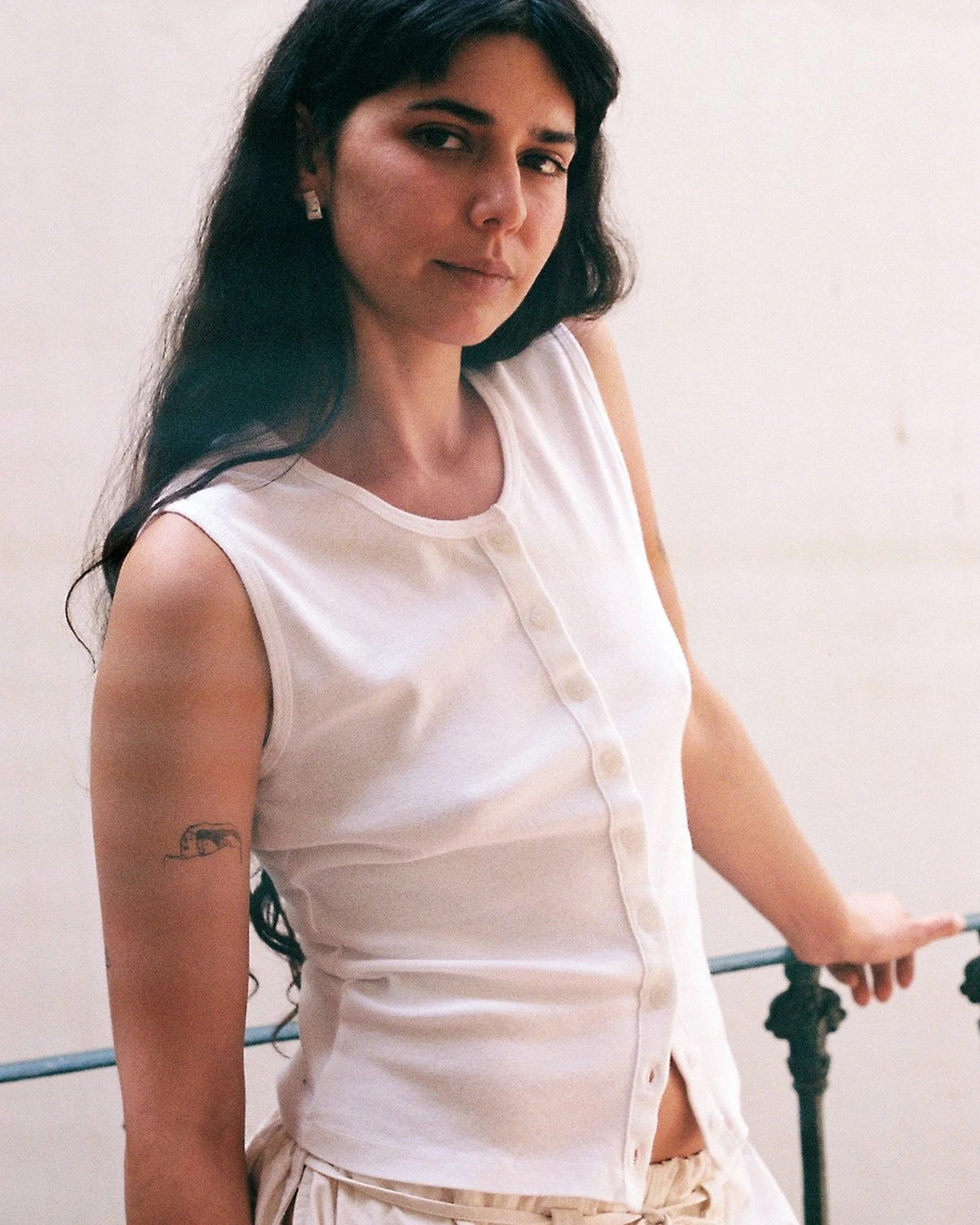 Gil Rodriguez: Sophie Sleeveless Cardigan - White Gil Rodriguez: Sophie Sleeveless Cardigan - White -Azaleas Nyc Store sophie sleeveless top 7 1206x1800 f77a738a adac 4ba1 80c3 cc9d7f7c4f7c