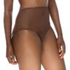 Ownbrown: Mesh High-Waisted Brief - Yemoya