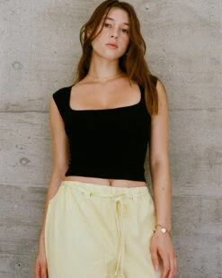 Gil Rodriguez: El Tigre Everyday Top - Black 5 Gil Rodriguez: El Tigre Everyday Top - Black -Azaleas Nyc Store tigretop blk3