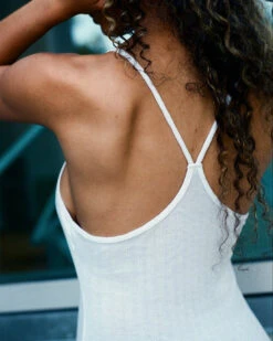 Gil Rodriguez: Pointelle Micro Mini Dress - White -Azaleas Nyc Store white pointelle dress 2 1800x1200 4ab30f36 0e4f 4e50 a301 40a87602f9c3