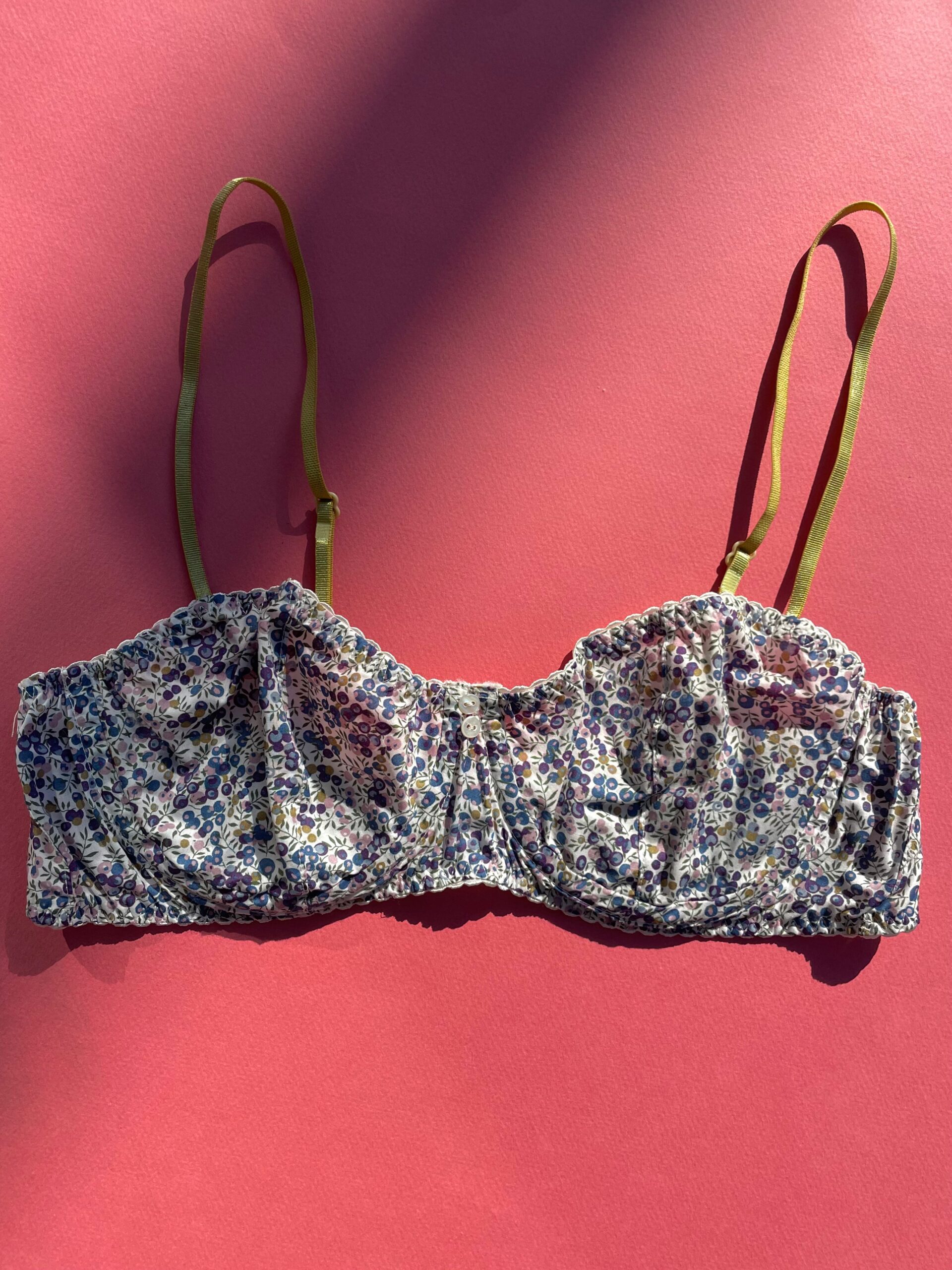 Work of Fiction: Cotton Underwire Bra - Floral Work Of Fiction: Cotton Underwire Bra - Floral -Azaleas Nyc Store wof lib1 scaled