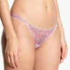 Yasmine Eslami: Nina Mini Bikini Brief - Meadow