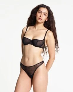 Yasmine Eslami: Joanne Thong - Ink -Azaleas Nyc Store ye30 joanne balcony thong inky ss250 14 scaled 9c6a93bf e095 4d8e 98ec 407a92a29ed4